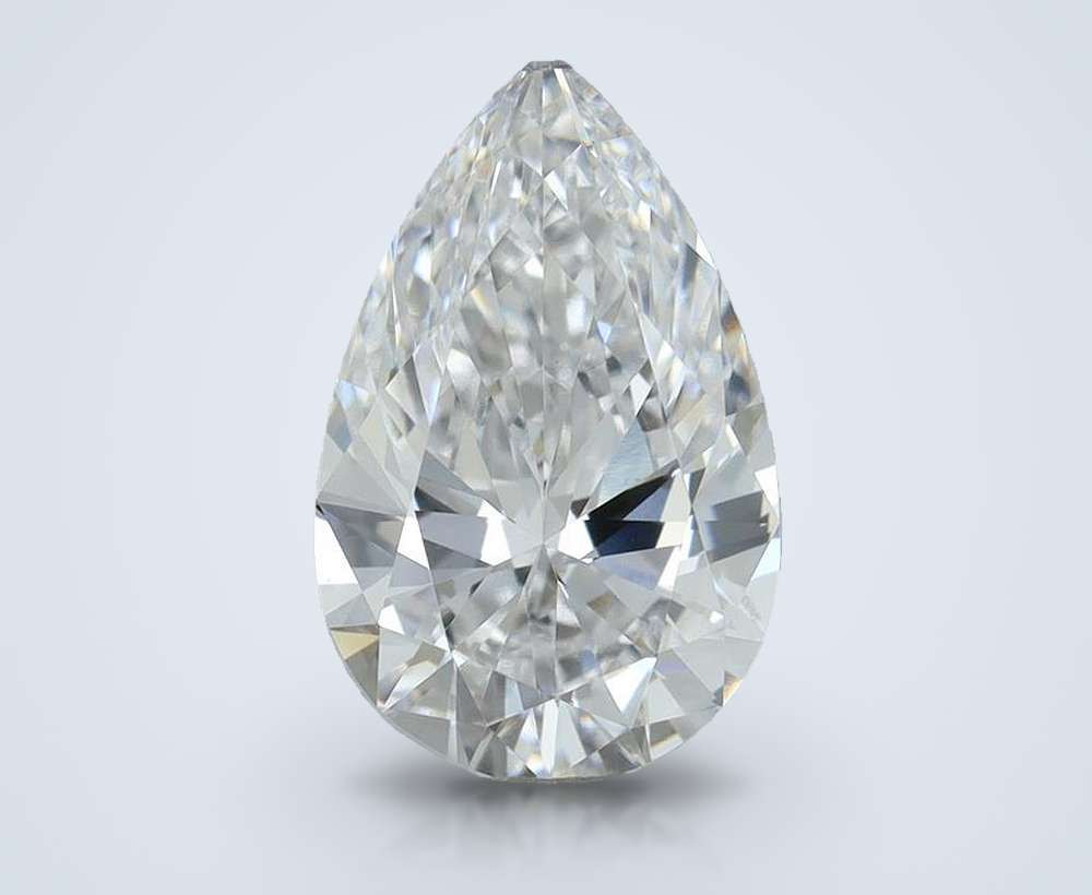1.00 Carat Pear Lab Diamond