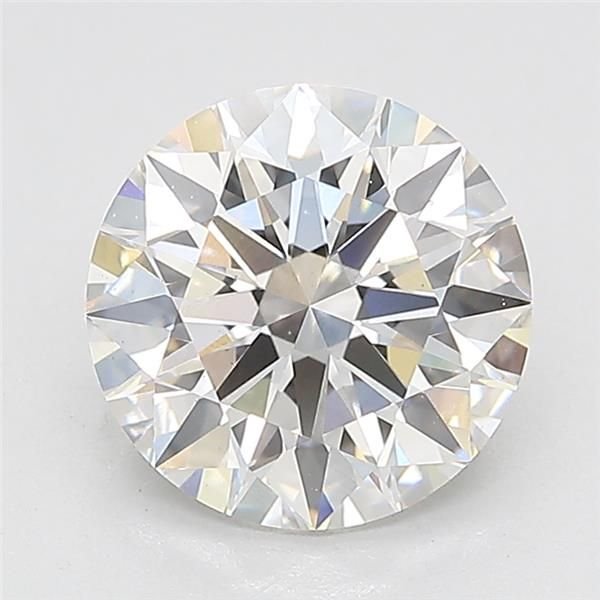 2.21ct F VS1 Excellent Cut Round Lab Grown Diamond