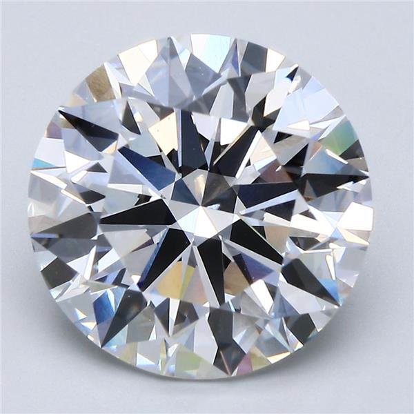 6.57ct D VS1 Rare Carat Ideal Cut Round Lab Grown Diamond