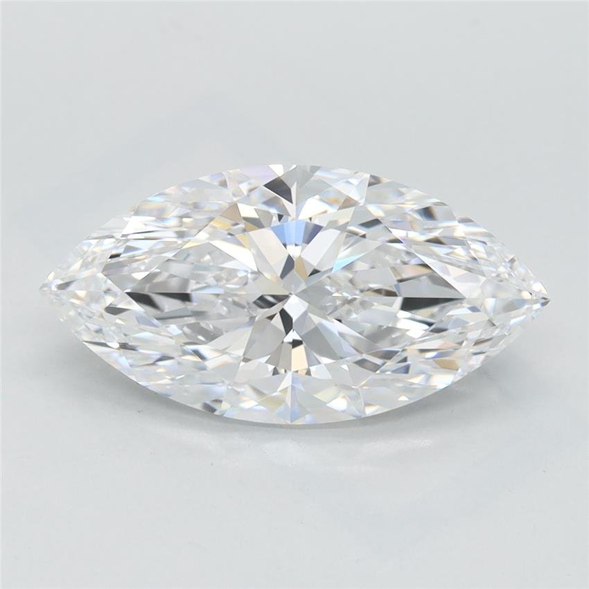 2.44ct D VVS1 Very Good Cut Marquise Lab Grown Diamond