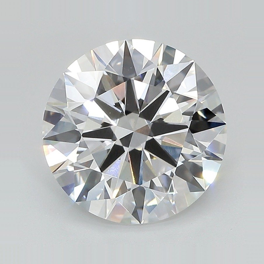 4.05ct E VS1 Rare Carat Ideal Cut Round Lab Grown Diamond