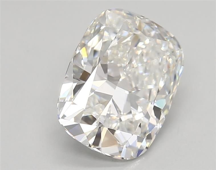 2.76ct E VVS2 Rare Carat Ideal Cut Cushion Lab Grown Diamond