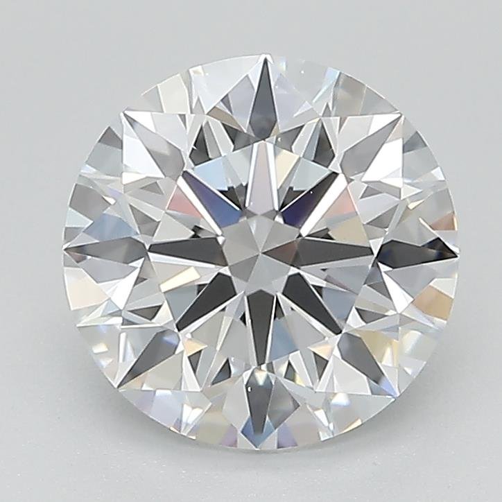 2.01ct D VS1 Rare Carat Ideal Cut Round Lab Grown Diamond