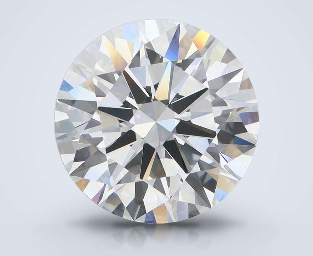 6.07 Carat Round Lab Diamond