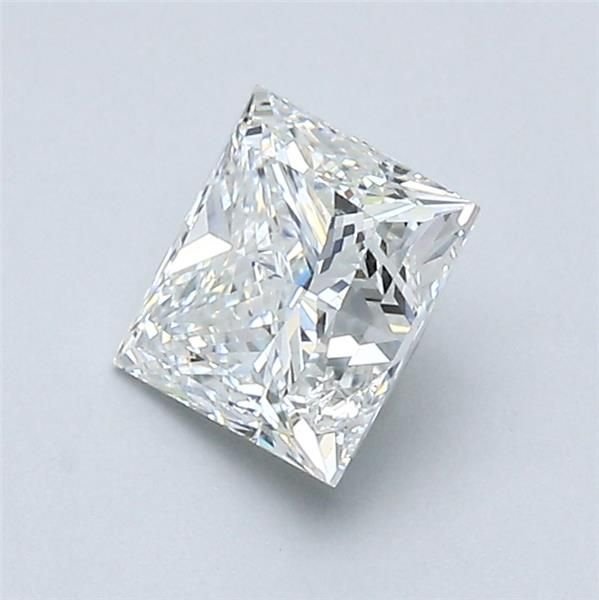 1.01ct F VS2 Rare Carat Ideal Cut Princess Diamond