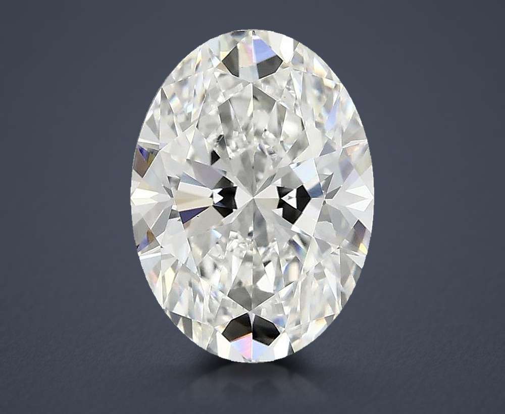 2.43 Carat Oval Lab Diamond
