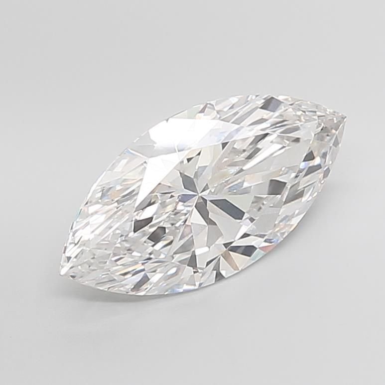 6.54ct F VS1 Rare Carat Ideal Cut Marquise Lab Grown Diamond