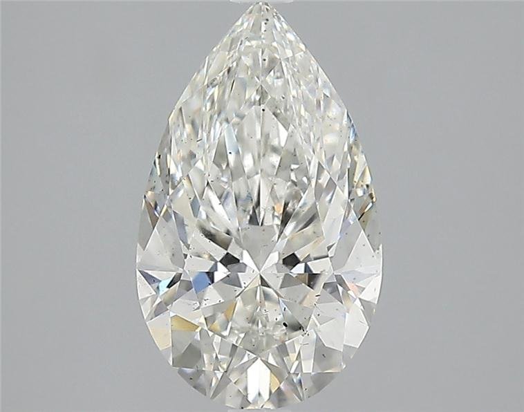 2.14ct G SI1 Rare Carat Ideal Cut Pear Lab Grown Diamond