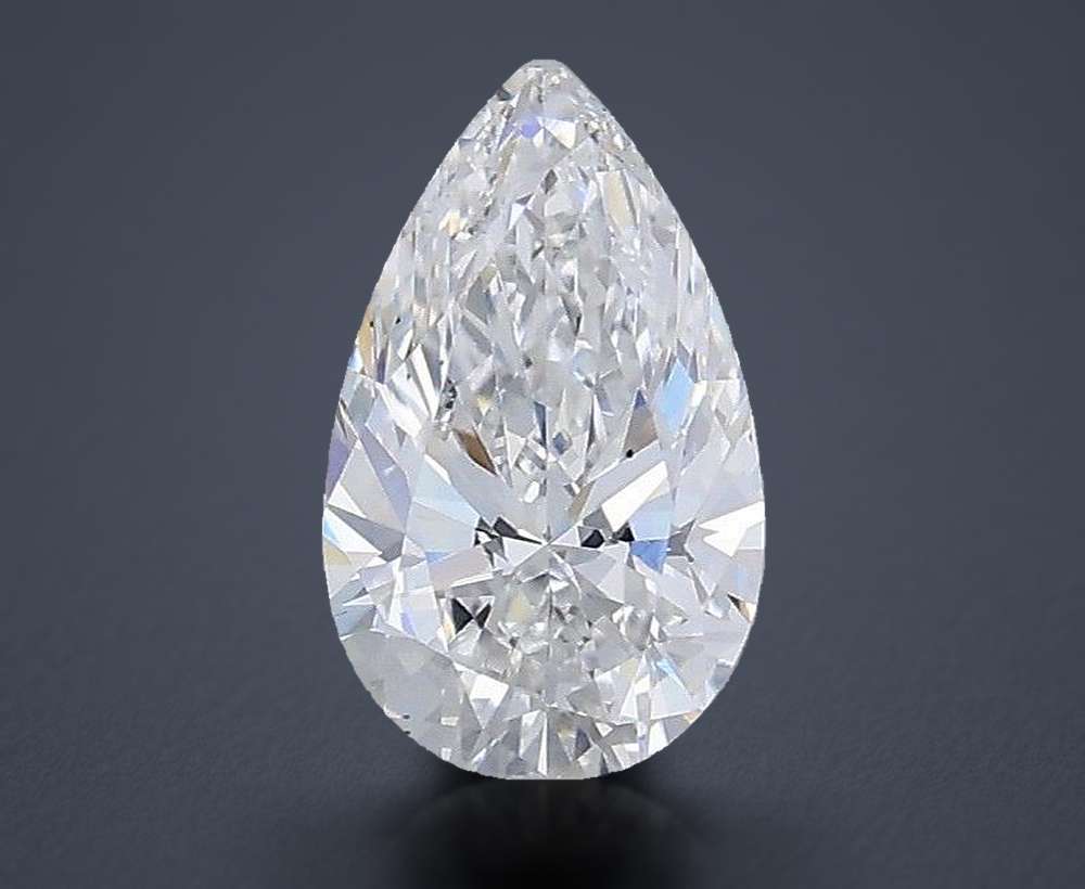0.50 Carat Pear Lab Diamond
