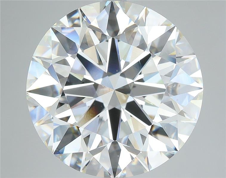 10.04ct I VS2 Rare Carat Ideal Cut Round Diamond