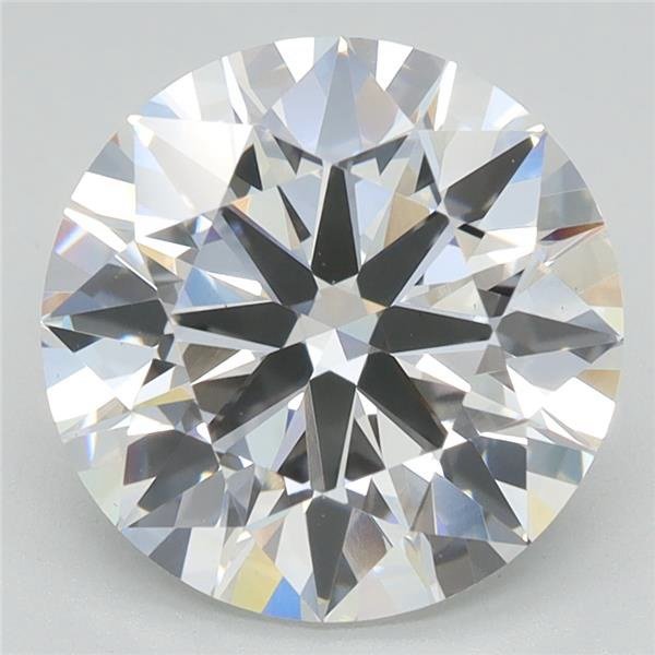 3.40ct E VS1 Excellent Cut Round Lab Grown Diamond