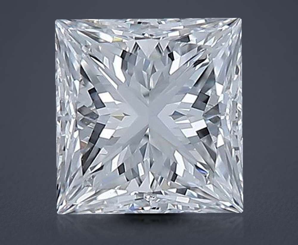0.72 Carat Princess Natural Diamond