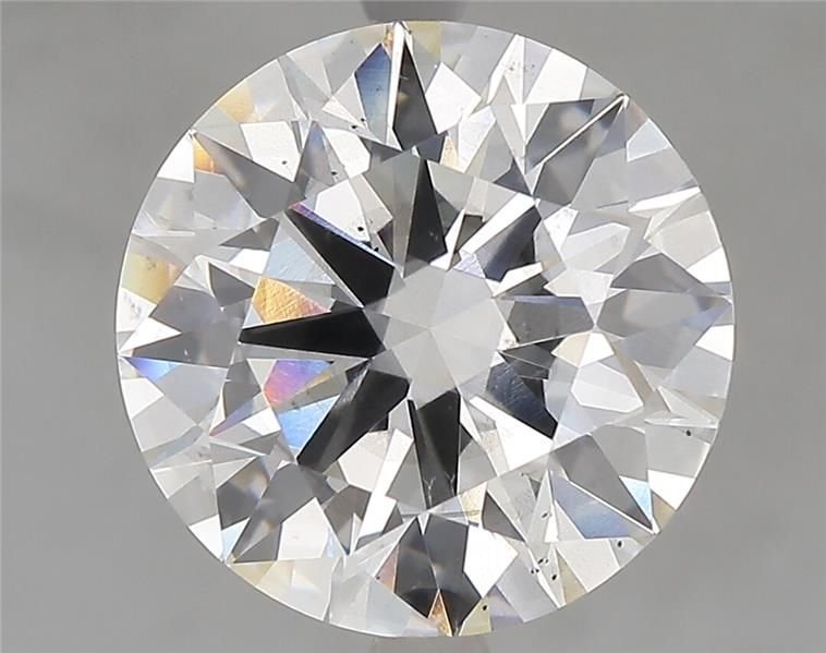 5.12ct G SI1 Rare Carat Ideal Cut Round Lab Grown Diamond