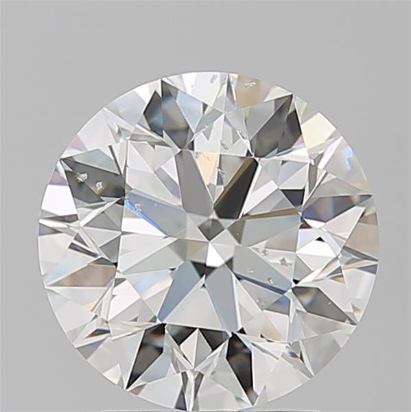 3.02ct G SI2 Excellent Cut Round Diamond