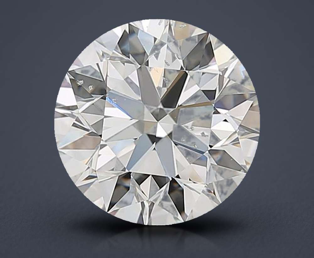 3.02 Carat Round Natural Diamond