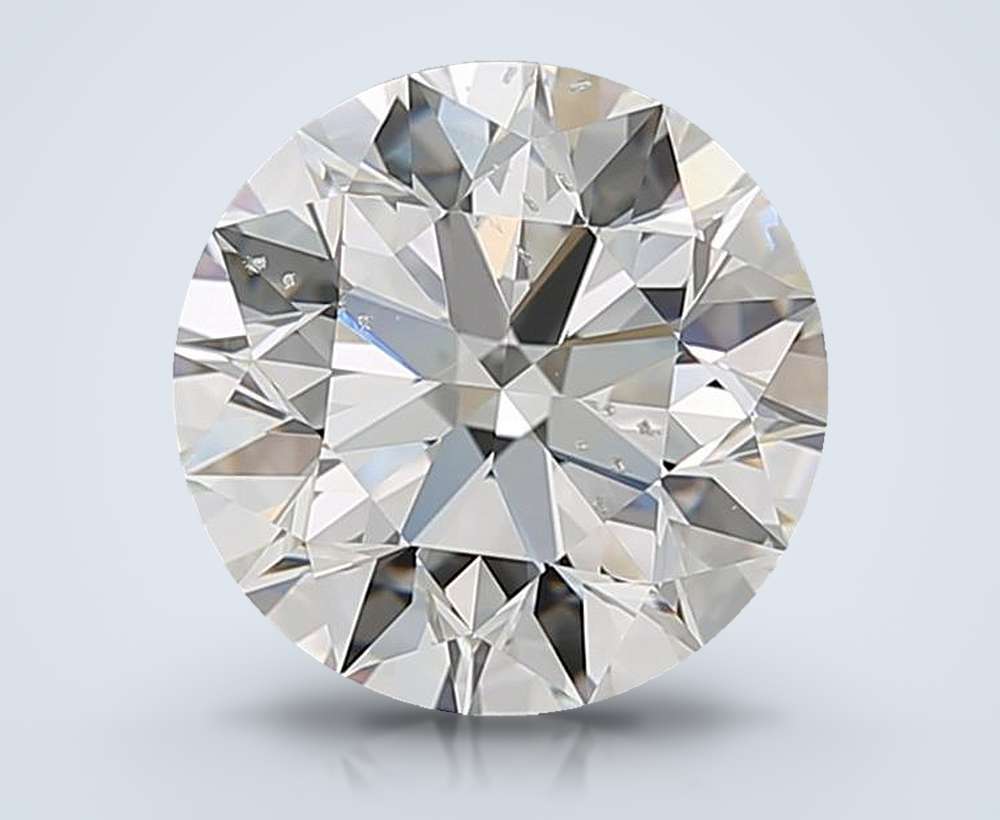 3.02 Carat Round Natural Diamond