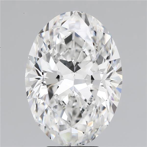 7.09ct E VS1 Rare Carat Ideal Cut Oval Diamond