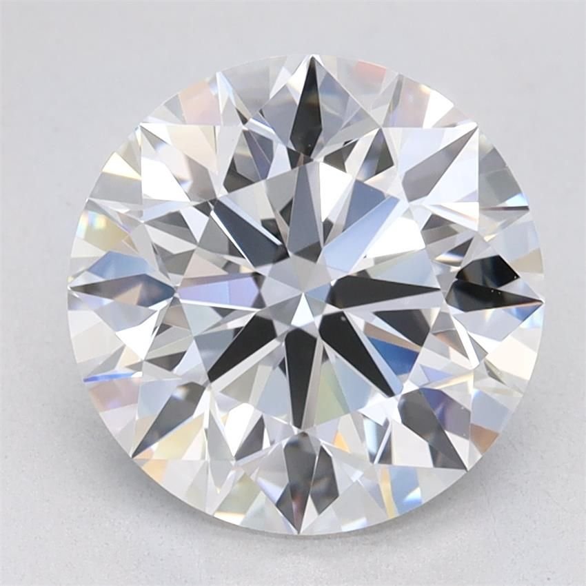 2.51ct D VVS1 Rare Carat Ideal Cut Round Lab Grown Diamond