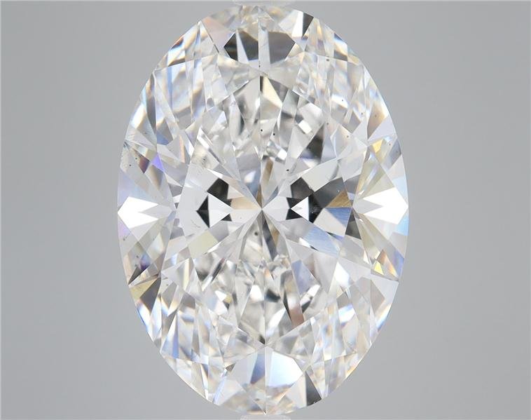 10.94ct F VS2 Rare Carat Ideal Cut Oval Lab Grown Diamond