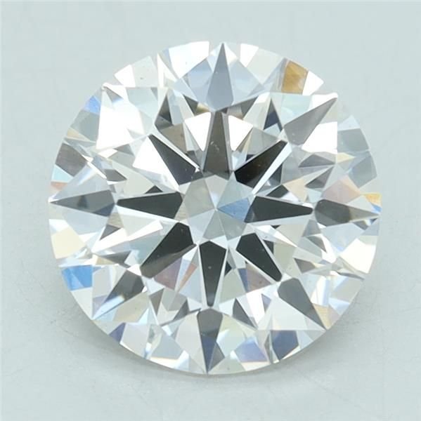 1.51ct D VS2 Rare Carat Ideal Cut Round Lab Grown Diamond
