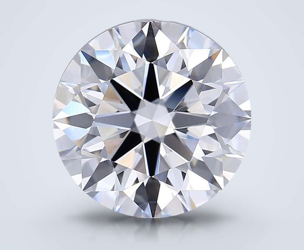 5.38 Carat Round Lab Diamond