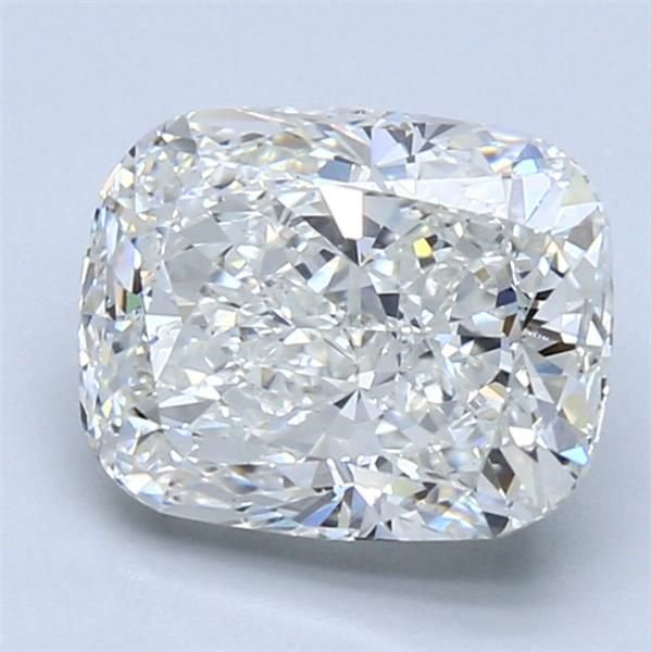 2.91ct F VS1 Rare Carat Ideal Cut Cushion Lab Grown Diamond