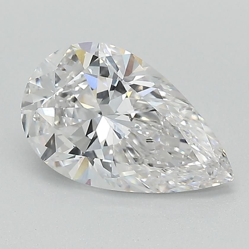 1.57ct E VVS2 Rare Carat Ideal Cut Pear Lab Grown Diamond