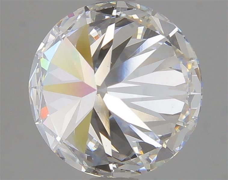 3.86ct F SI1 Rare Carat Ideal Cut Round Lab Grown Diamond