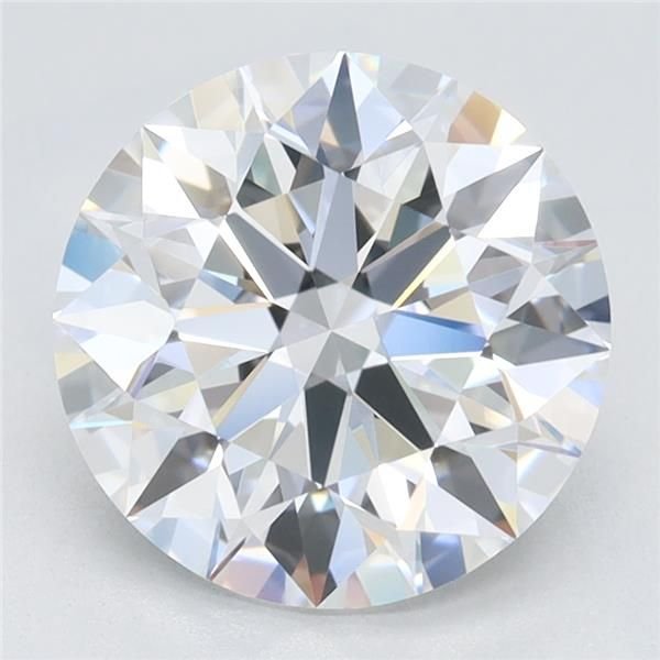 2.66ct E VVS1 Rare Carat Ideal Cut Round Lab Grown Diamond