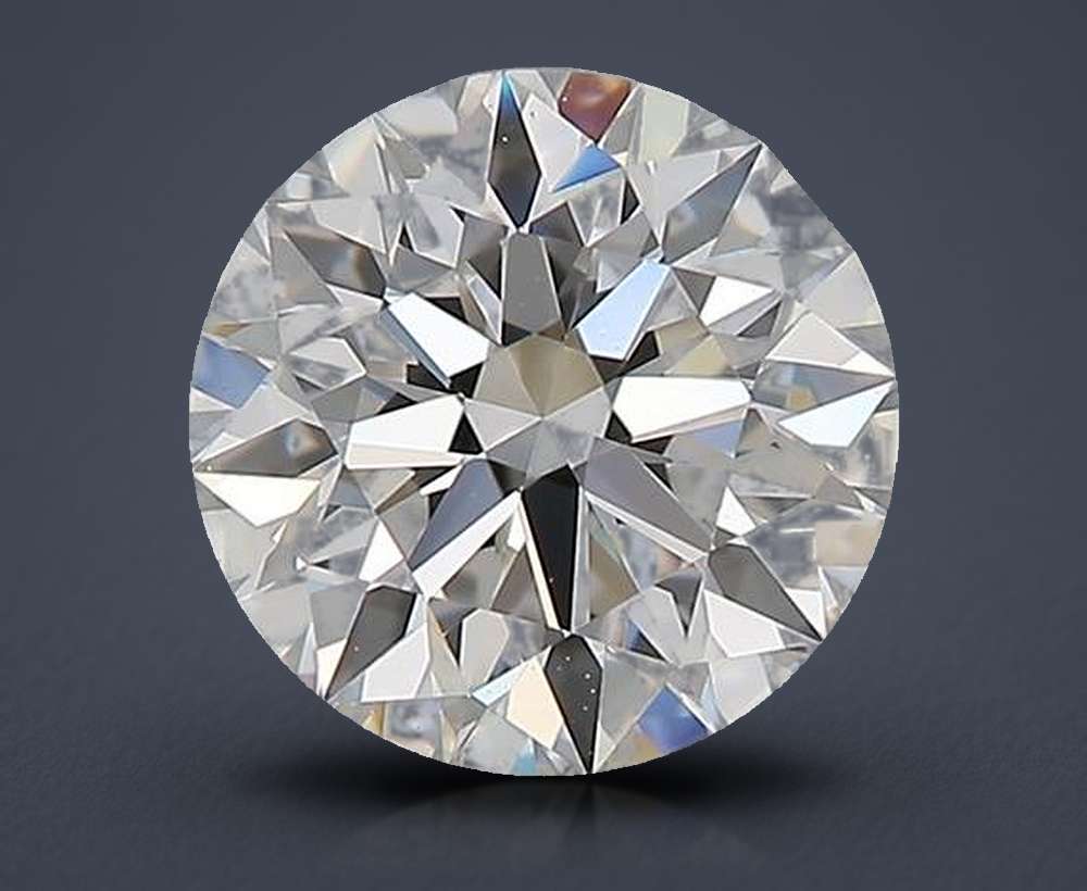 1.34 Carat Round Natural Diamond