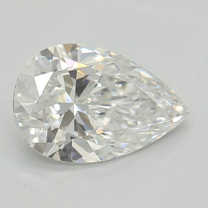 0.71ct E VS1 Rare Carat Ideal Cut Pear Lab Grown Diamond