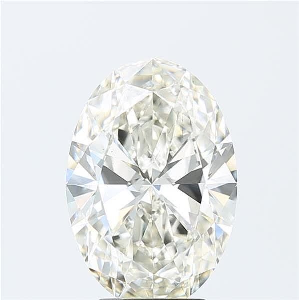 4.30ct I VS2 Rare Carat Ideal Cut Oval Lab Grown Diamond