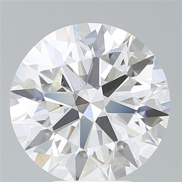 6.53ct G VS2 Rare Carat Ideal Cut Round Lab Grown Diamond