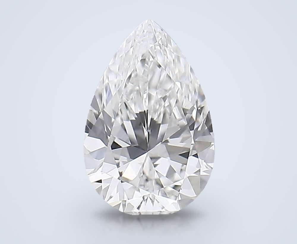 0.18 Carat Pear Natural Diamond