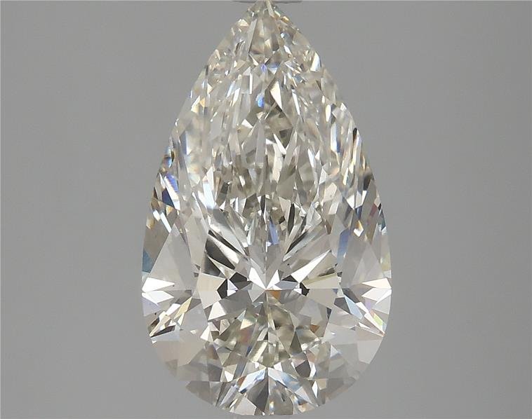 2.67ct H VS1 Rare Carat Ideal Cut Pear Lab Grown Diamond