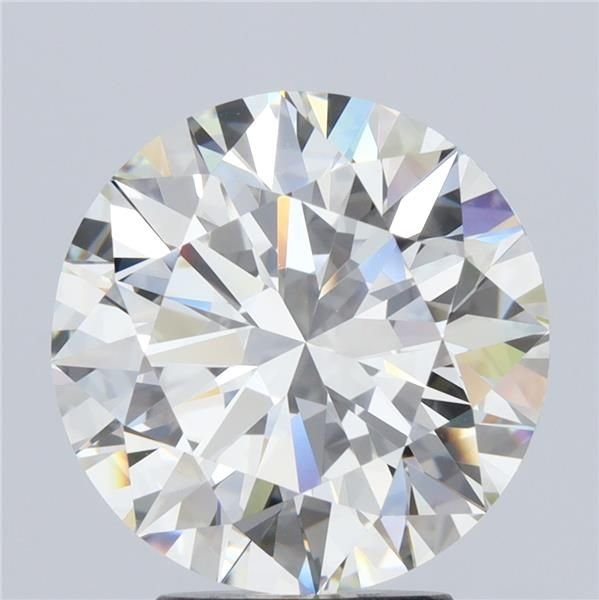3.78ct J VVS2 Rare Carat Ideal Cut Round Diamond