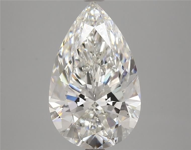 4.66 Carat Pear Lab Diamond