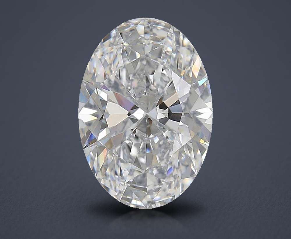 4.00 Carat Oval Lab Diamond