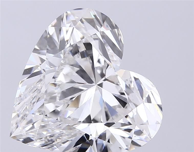 8.03ct E VS1 Rare Carat Ideal Cut Heart Lab Grown Diamond