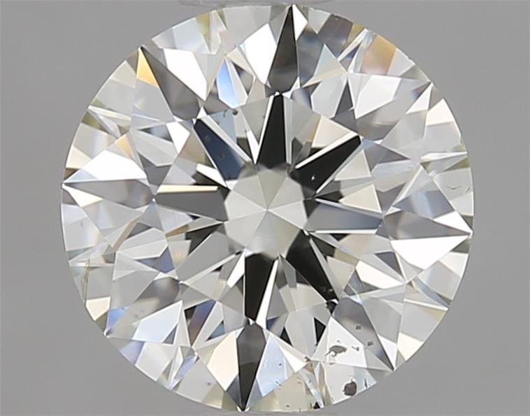 1.68ct K SI2 Rare Carat Ideal Cut Round Diamond