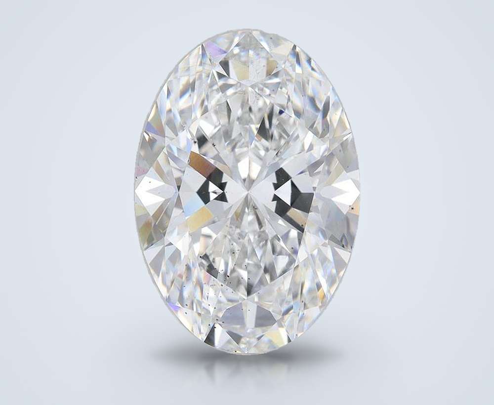 8.73 Carat Oval Lab Diamond