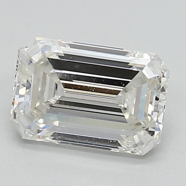 1.33ct G VVS2 Rare Carat Ideal Cut Emerald Lab Grown Diamond
