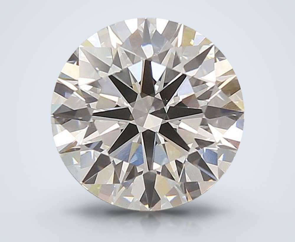 3.08 Carat Round Lab Diamond