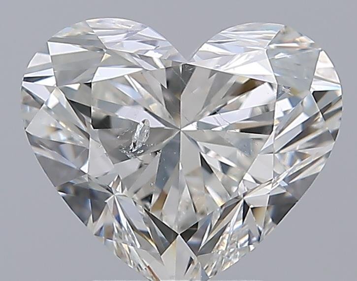 3.00ct G SI2 Rare Carat Ideal Cut Heart Diamond