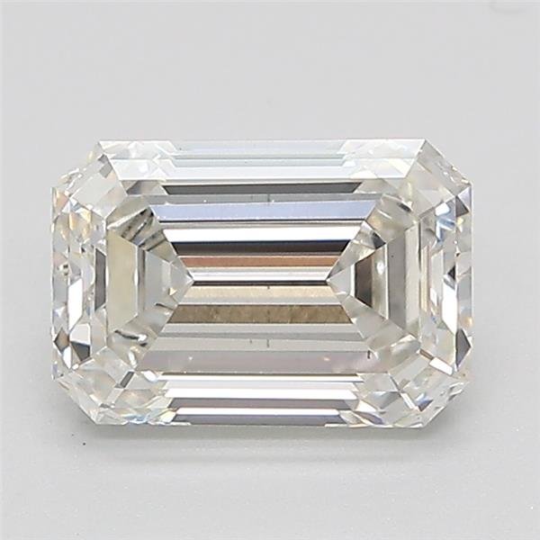 1.64ct H VS1 Rare Carat Ideal Cut Emerald Lab Grown Diamond