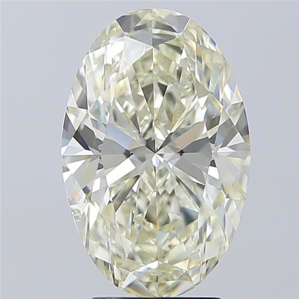 4.01ct K VS2 Rare Carat Ideal Cut Oval Diamond