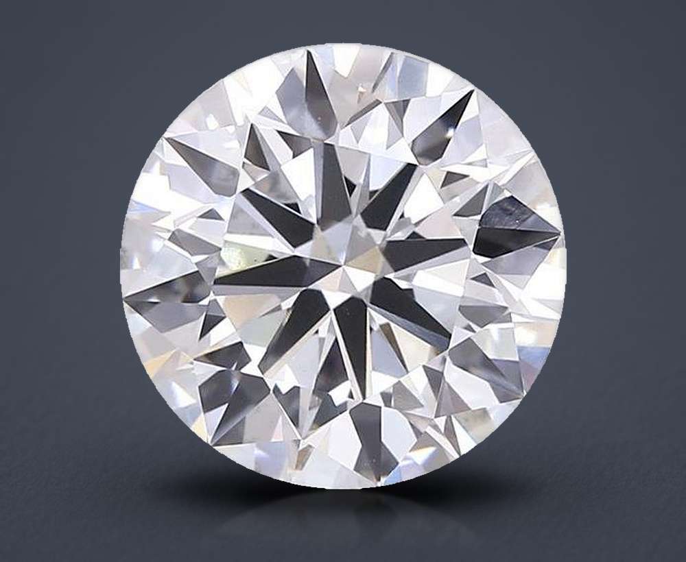 7.01 Carat Round Lab Diamond