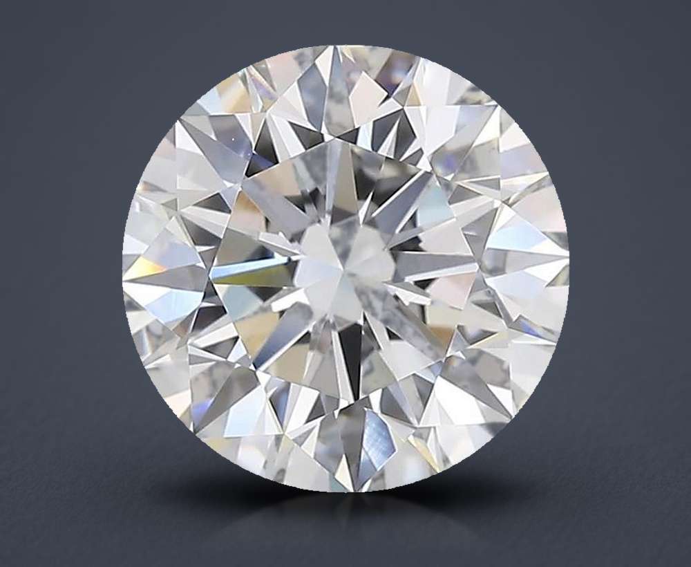 3.37 Carat Round Lab Diamond
