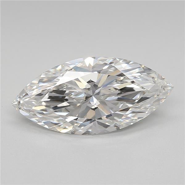 2.49ct F VVS2 Rare Carat Ideal Cut Marquise Lab Grown Diamond