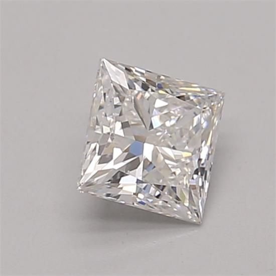 0.55ct D VVS1 Rare Carat Ideal Cut Princess Lab Grown Diamond